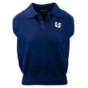 Women's U-State Sleeveless V-Neck Polo